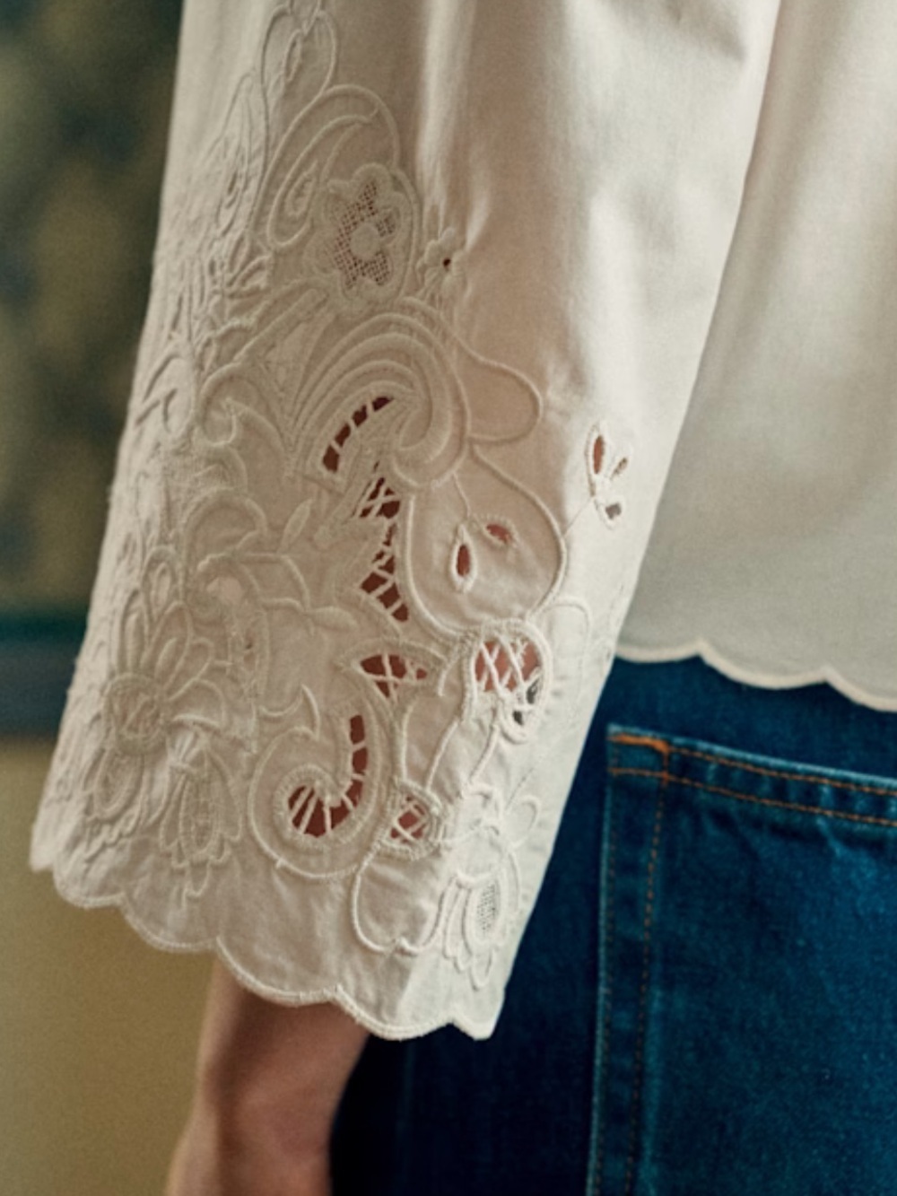 Sezane ALYCIA SHIRT 44/12 - Picture 3 of 5